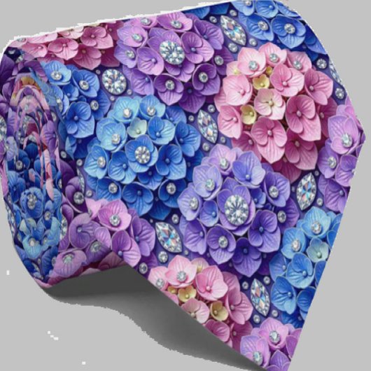Hydrangeas & Diamonds | Trouw- en evenementensiera Stropdas