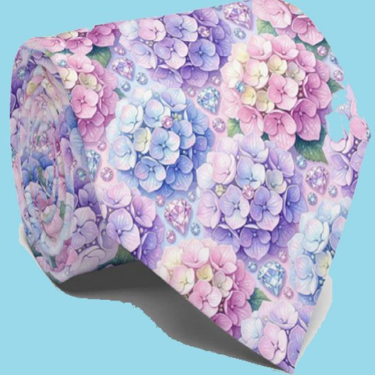 Hydrangeas & Diamonds | Trouw- en evenementensiera Stropdas