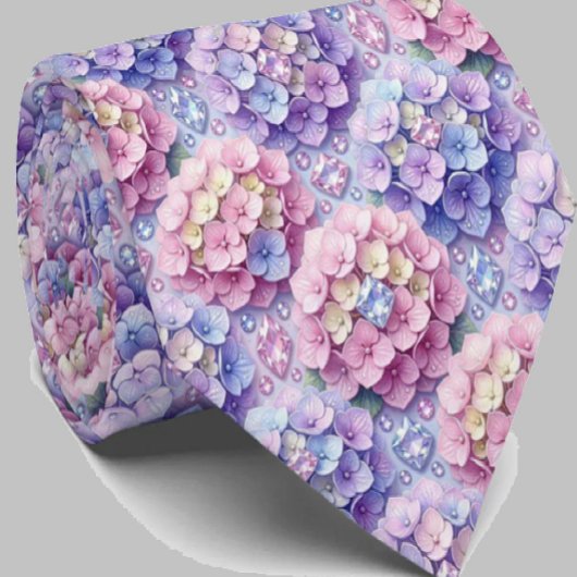 Hydrangeas & Diamonds | Trouw- en evenementensiera Stropdas