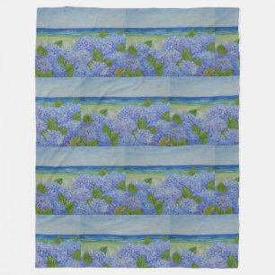 Hydrangeas door het Zee Fleece Deken