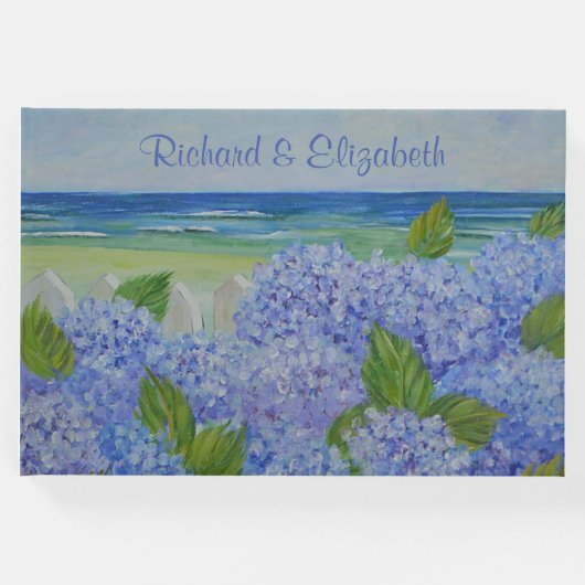 Hydrangeas door het Zee Gastenboek (Voorkant)