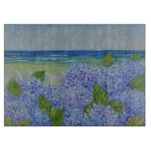 Hydrangeas door het Zee Snijplank (Voorkant)