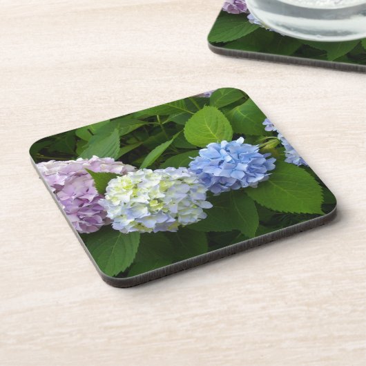 Hydrangeas Drankjes Onderzetter (Linkerzijde)