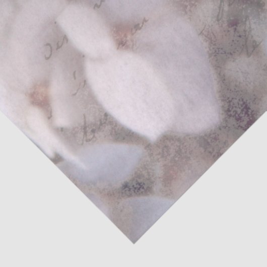 Hydrangeas Dusty Roos Pink Decoupage Paper Tissuepapier (Detail)