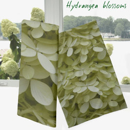 Hydrangeas Elegante Celadon Groene Bloemen Theedoek