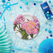 Hydrangeas en kristal papieren bordje (Feest)