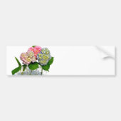 Hydrangeas en Mason jar Bumpersticker (Voorkant)