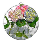 hydrangeas en mason jar dartbord (Voorkant)