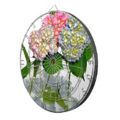 hydrangeas en mason jar dartbord (Voorkant Rechts)