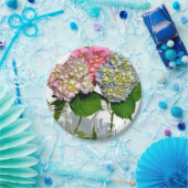 Hydrangeas en Mason jar Papieren Bordje (Feest)