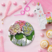 Hydrangeas en Mason jar Papieren Bordje (Feest)