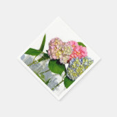 Hydrangeas en Mason jar Servet (Hoek)