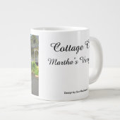 Hydrangeas en Picket Fence - Martha's wijngaard Grote Koffiekop (Voorkant rechts)