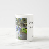 Hydrangeas en Picket Fence - Martha's wijngaard Porselein Kop (Voorkant)