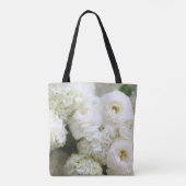 Hydrangeas en ranunculus tote bag (Achterkant)