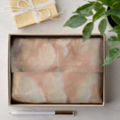 Hydrangeas Floral Sepia Blush Pink  Tissuepapier (Geschenk)