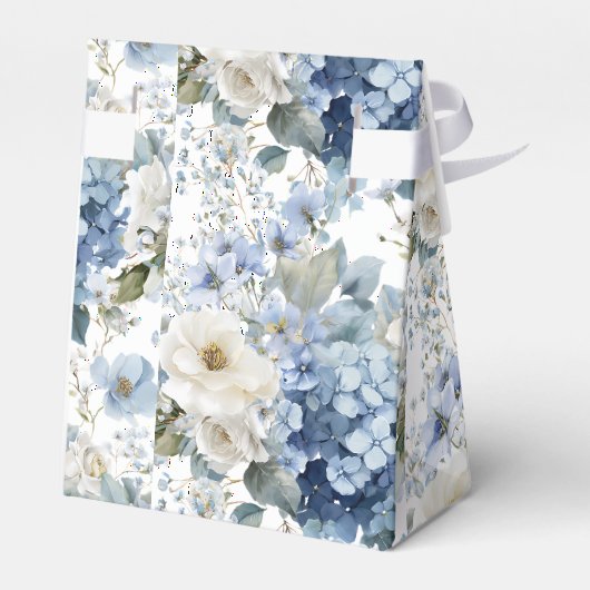 Hydrangeas Gift Box Bedankdoosjes (Achterkant)