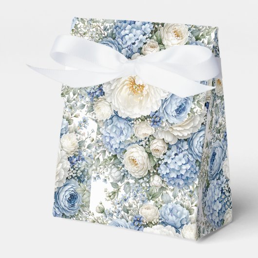 Hydrangeas Gift Box Bedankdoosjes (Voorkant Zijde)
