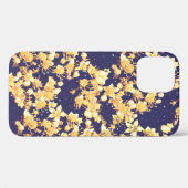 hydrangeas goud en nacht Case-Mate iPhone case (Achterkant (horizontaal))