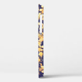 hydrangeas goud en nacht Case-Mate iPhone case (Achterkant / Links)