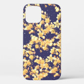 hydrangeas goud en nacht Case-Mate iPhone case (Achterkant)