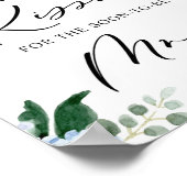 Hydrangeas Hoeveel Kisses voor het binnenkort Mrs. Poster (Hoek)