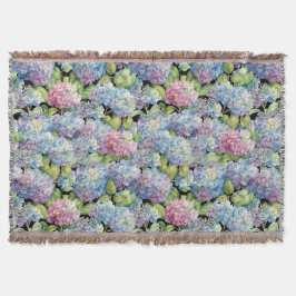 Hydrangeas in Bloom Deken