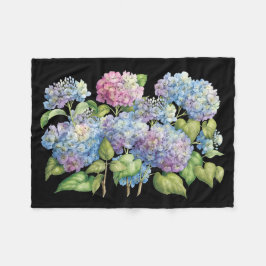 Hydrangeas in Bloom Fleece Deken