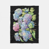 Hydrangeas in Bloom Fleece Deken (Voorkant)