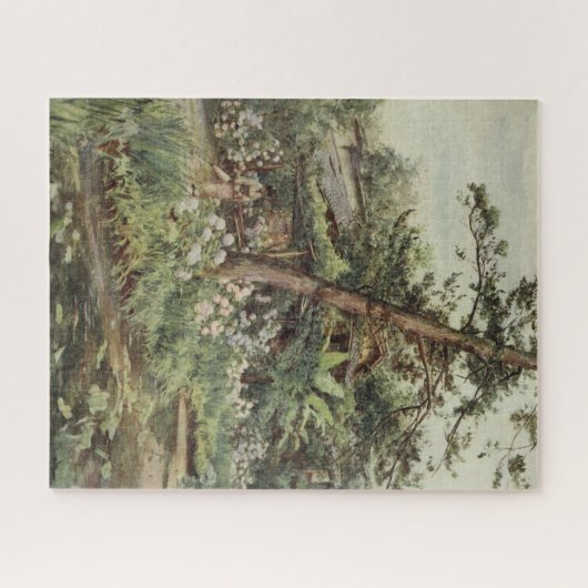 Hydrangeas in de tuin van Tea bij Nichi Otani Legpuzzel (Horizontaal)