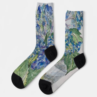 Hydrangeas in Water Crew Socks Sokken