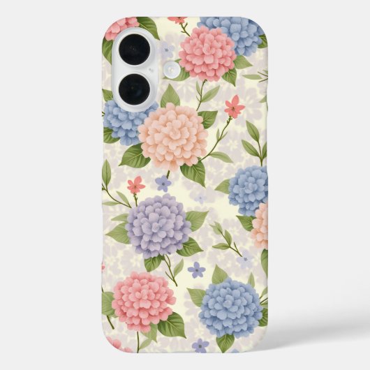 Hydrangeas iPhone case (Achterkant)