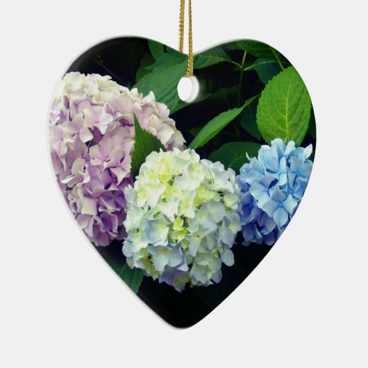 Hydrangeas Keramisch Ornament (Rechts)