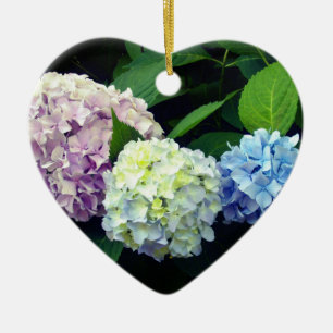 Hydrangeas Keramisch Ornament