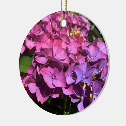 Hydrangeas Keramisch Ornament (Links)