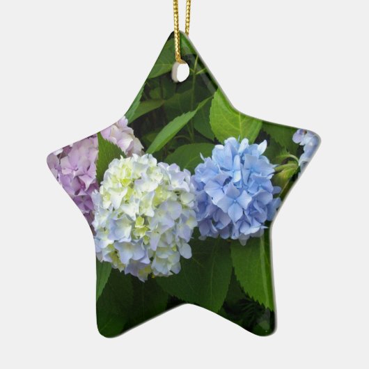 Hydrangeas Keramisch Ornament (Links)