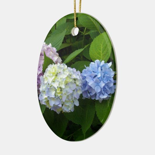 Hydrangeas Keramisch Ornament (Links)