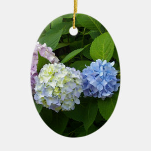 Hydrangeas Keramisch Ornament