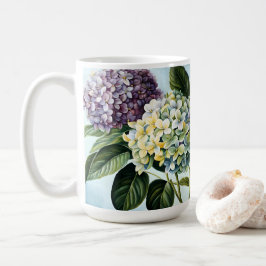 Hydrangeas - Klassieke pastelbloem Koffiemok