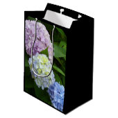 Hydrangeas Medium Cadeauzakje (Achterkant Gekanteld)