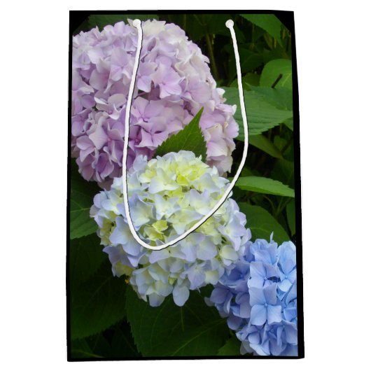 Hydrangeas Medium Cadeauzakje (Voorkant)