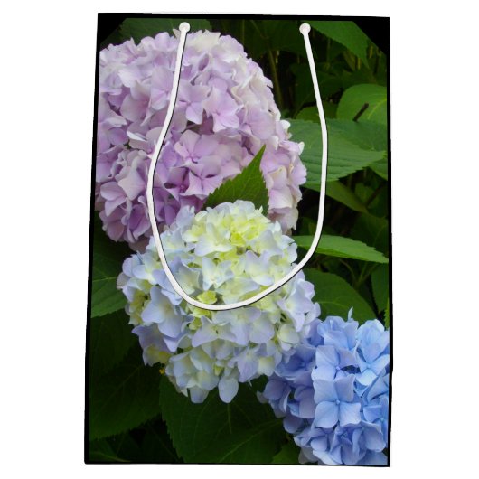 Hydrangeas Medium Cadeauzakje (Achterkant)