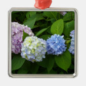Hydrangeas Metalen Ornament (Voorkant)
