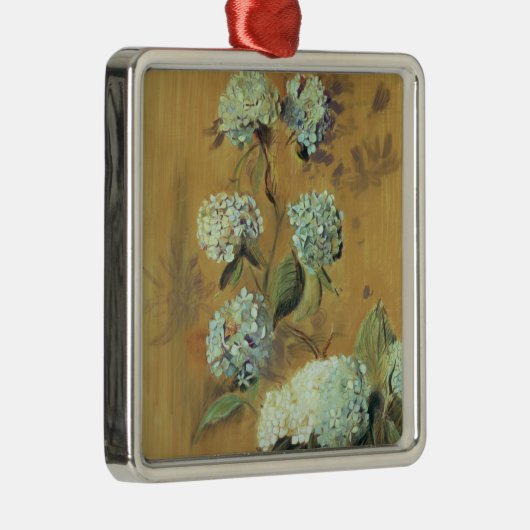 Hydrangeas Metalen Ornament (Rechts)