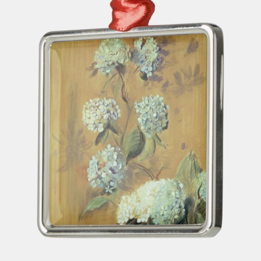 Hydrangeas Metalen Ornament (Links)