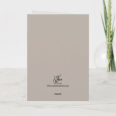 Hydrangeas Onthoud Bedankkaart (Achterkant)