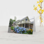 Hydrangeas op de binnenplaats van Martha Kaart (Gele Bloem)