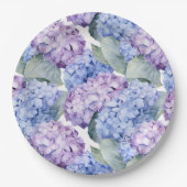 Hydrangeas Papieren Bordje (Voorkant)