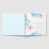 Hydrangeas pastelbloem gastenboek (Volledig)