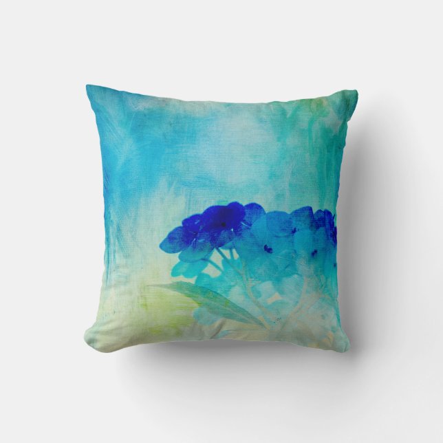 Hydrangeas Pillow Kussen (Voorkant)